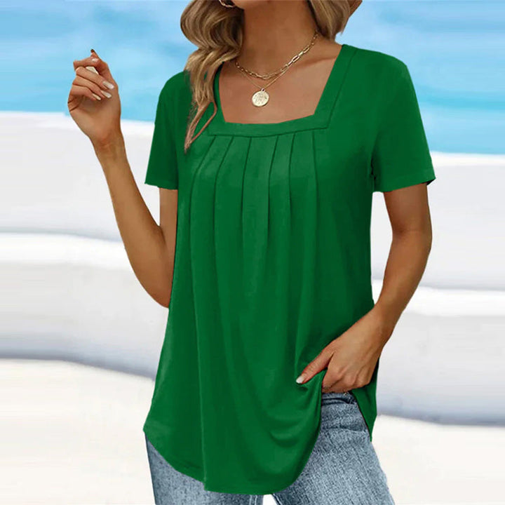 Livia™ | Elegante Plisseebluse – Für zeitlose Eleganz und stilvollen Komfort