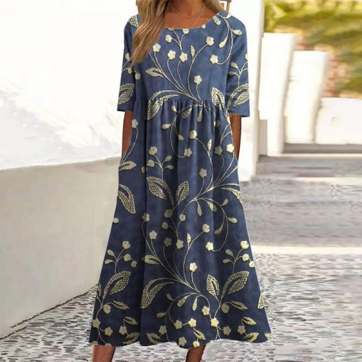 Lola – Romantisches Vintage-Blumenkleid