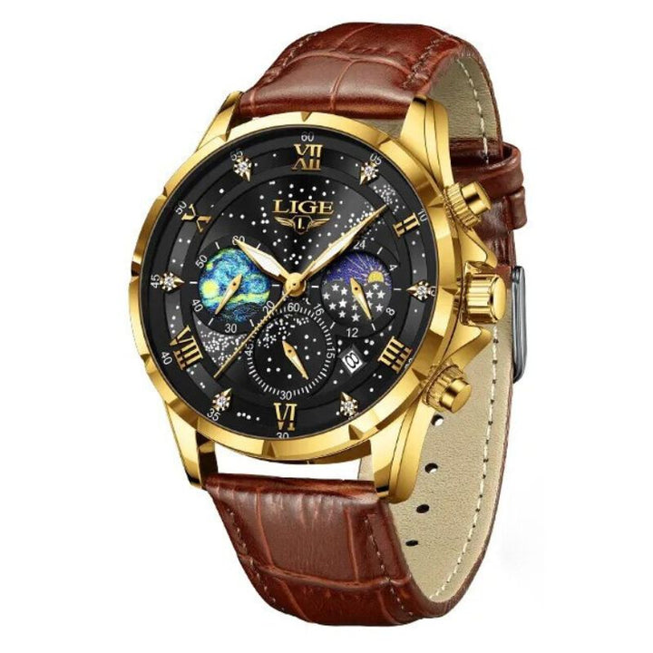 ELEGANTE MONDPHASENUHR