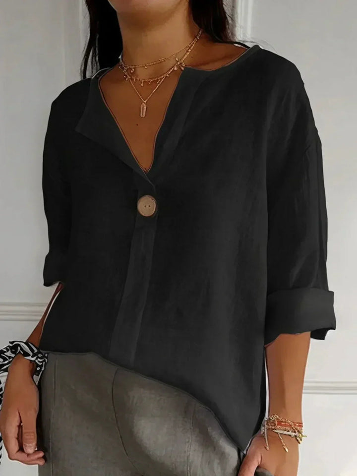 Yvanna™ | Elegante und Bequeme Bluse – Für mühelose Eleganz und Komfort