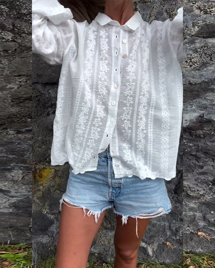 Noemie™ | Atmungsaktives Baumwoll-Poloshirt – Für Komfort und zeitlose Eleganz