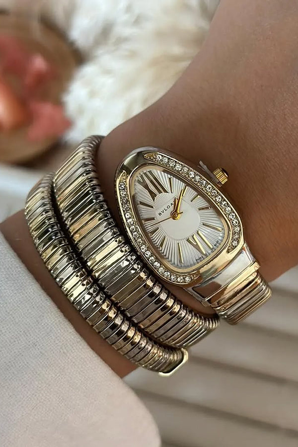 Mariah | Uhr mit Schlangenarmband
