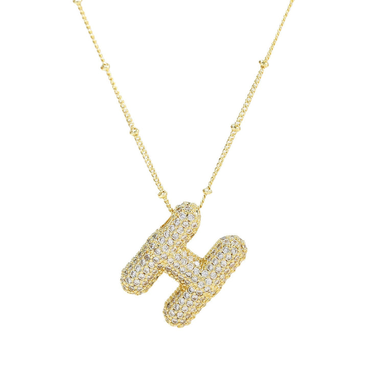 Savannah | Diamond Bubble Letter Halskette