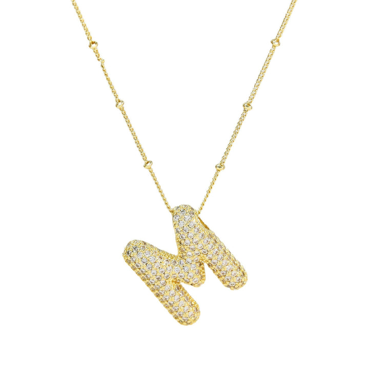 Savannah | Diamond Bubble Letter Halskette