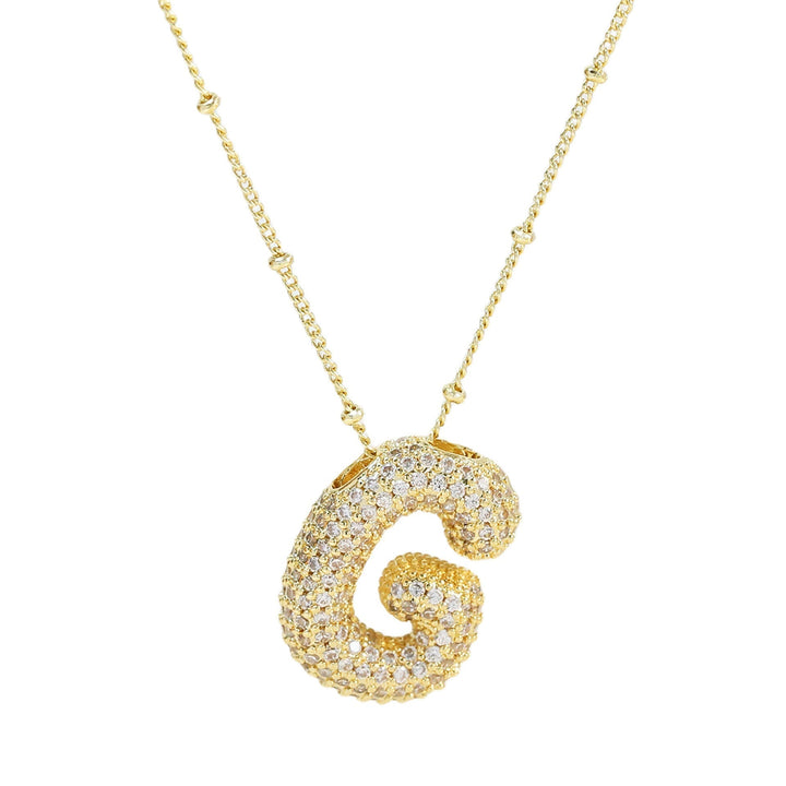 Savannah | Diamond Bubble Letter Halskette
