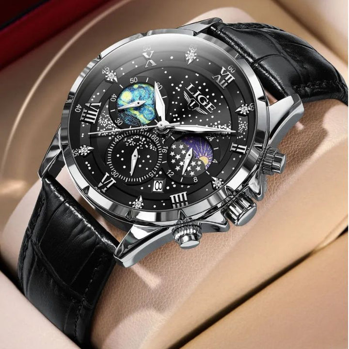 ELEGANTE MONDPHASENUHR