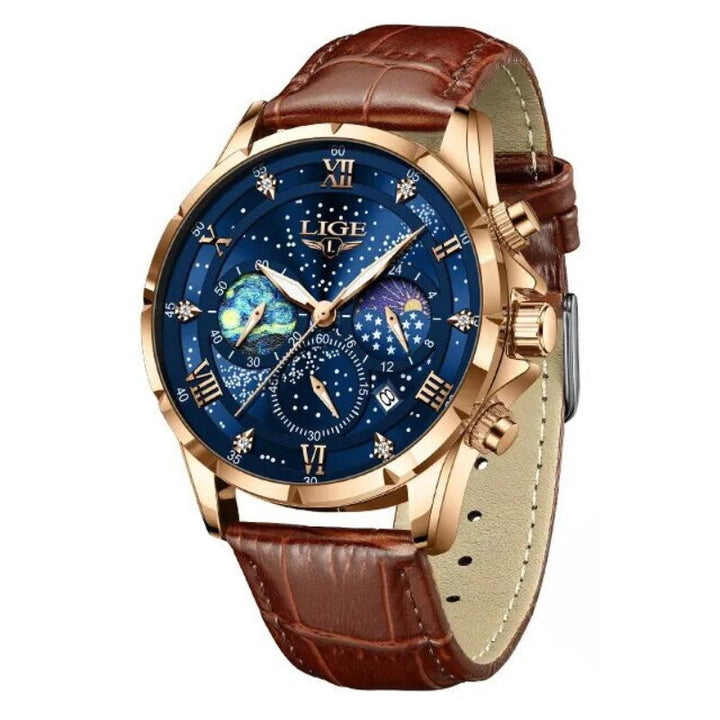 ELEGANTE MONDPHASENUHR