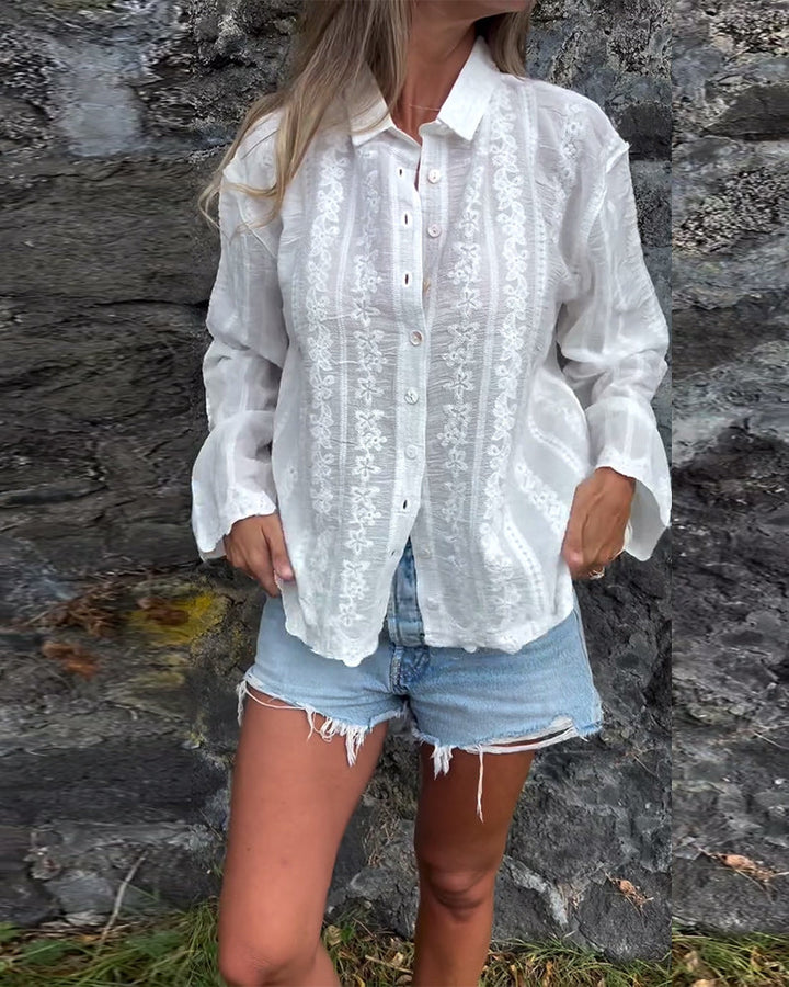 Noemie™ | Atmungsaktives Baumwoll-Poloshirt – Für Komfort und zeitlose Eleganz