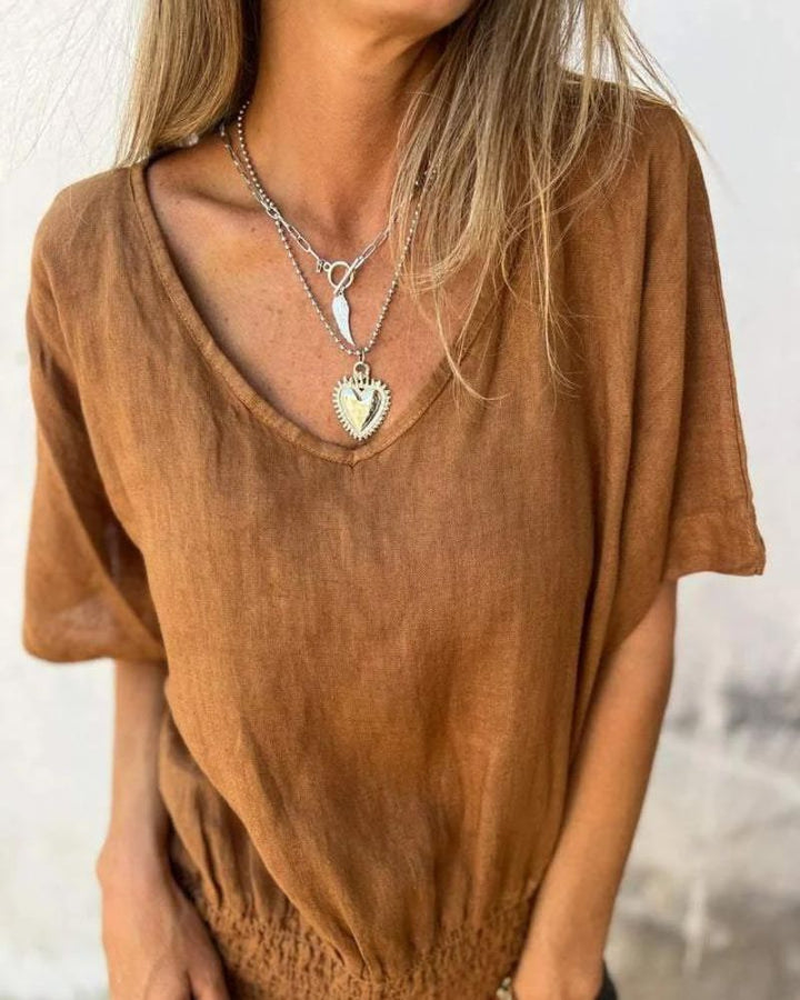 Celine™ | Lässiges Sommertop – Für mühelose Eleganz an sonnigen Tagen