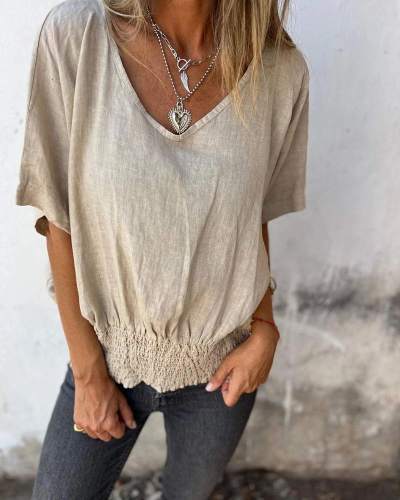 Celine™ | Lässiges Sommertop – Für mühelose Eleganz an sonnigen Tagen