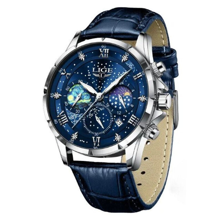 ELEGANTE MONDPHASENUHR