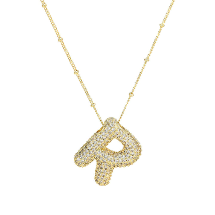 Savannah | Diamond Bubble Letter Halskette