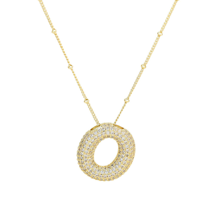 Savannah | Diamond Bubble Letter Halskette
