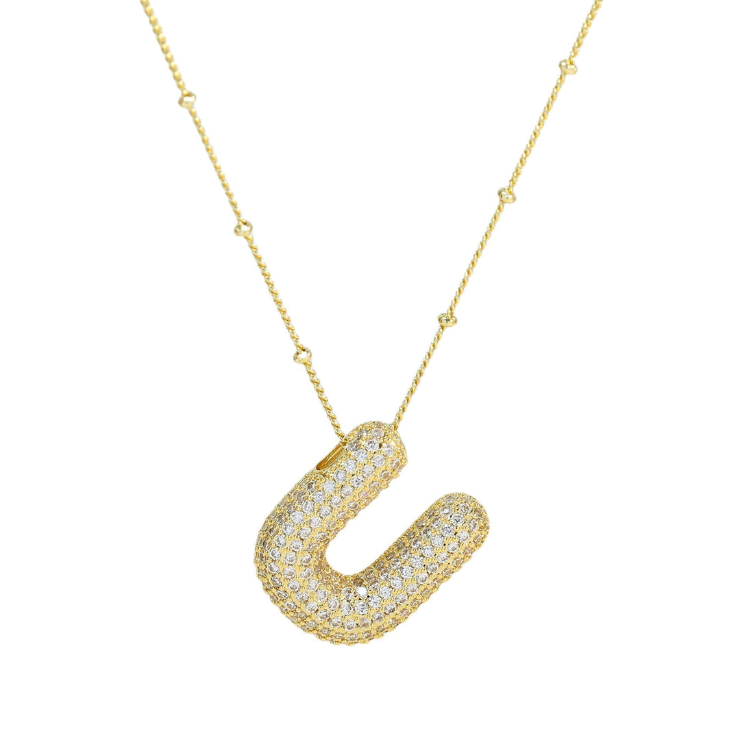 Savannah | Diamond Bubble Letter Halskette