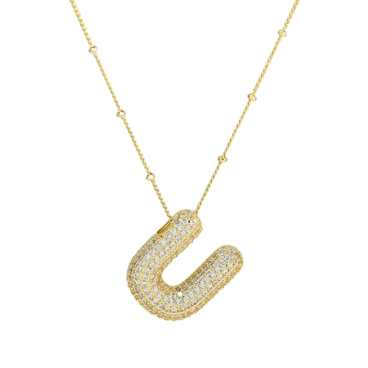 Savannah | Diamond Bubble Letter Halskette