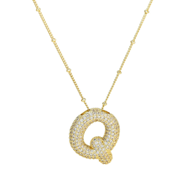 Savannah | Diamond Bubble Letter Halskette
