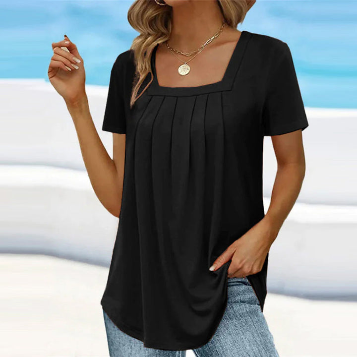 Livia™ | Elegante Plisseebluse – Für zeitlose Eleganz und stilvollen Komfort