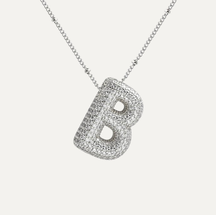 Savannah | Diamond Bubble Letter Halskette