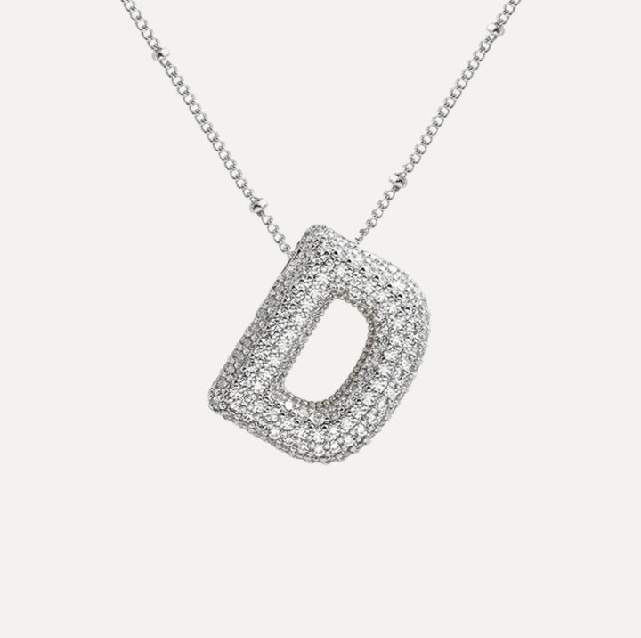 Savannah | Diamond Bubble Letter Halskette