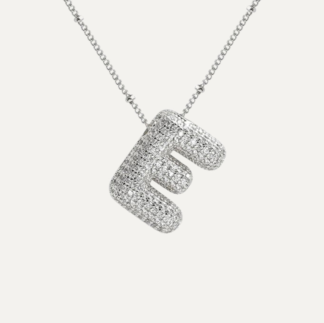 Savannah | Diamond Bubble Letter Halskette