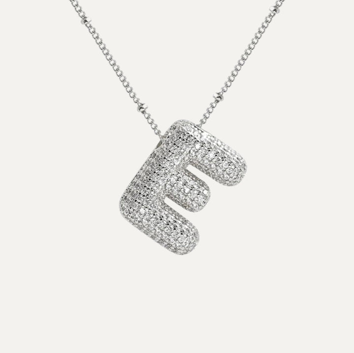 Savannah | Diamond Bubble Letter Halskette