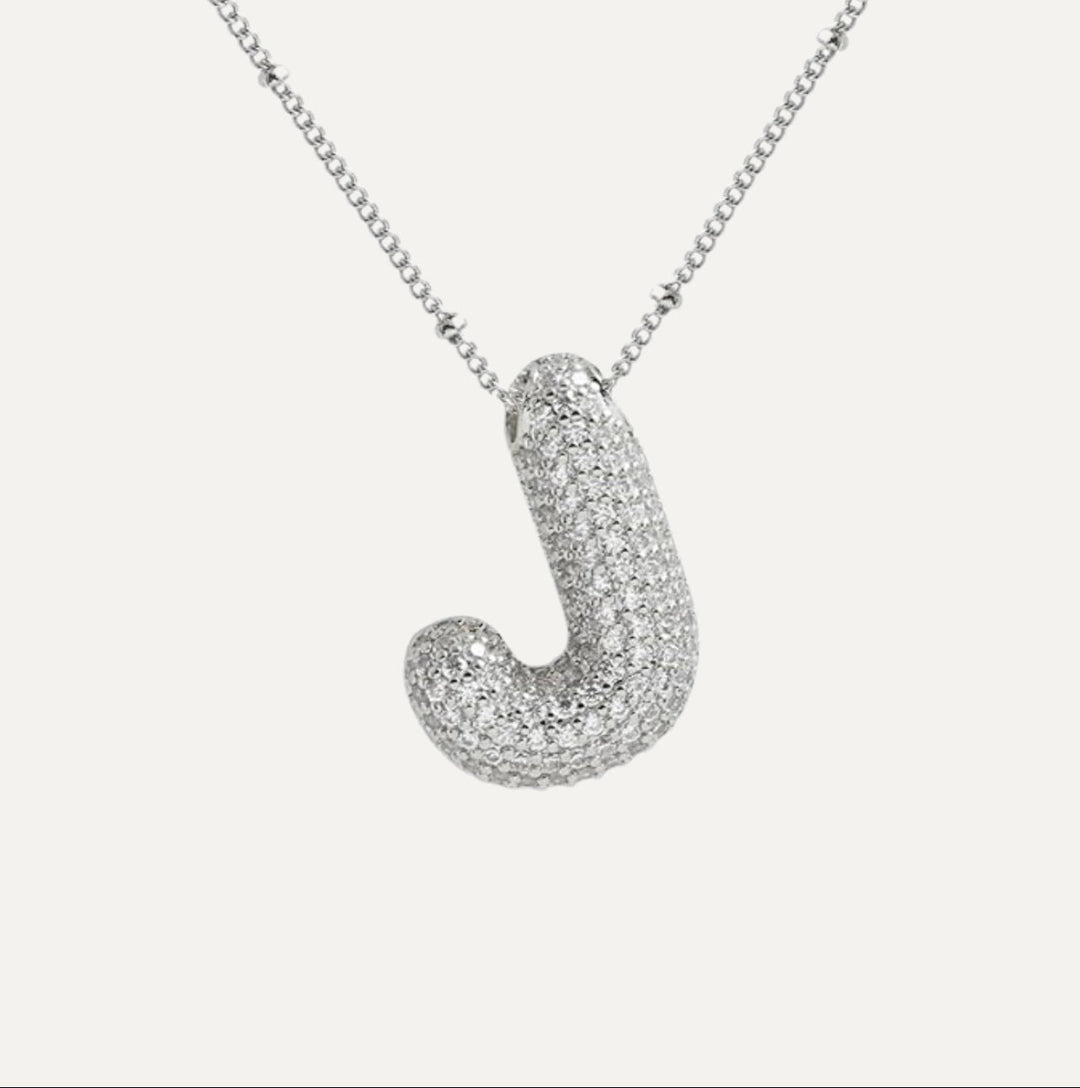 Savannah | Diamond Bubble Letter Halskette