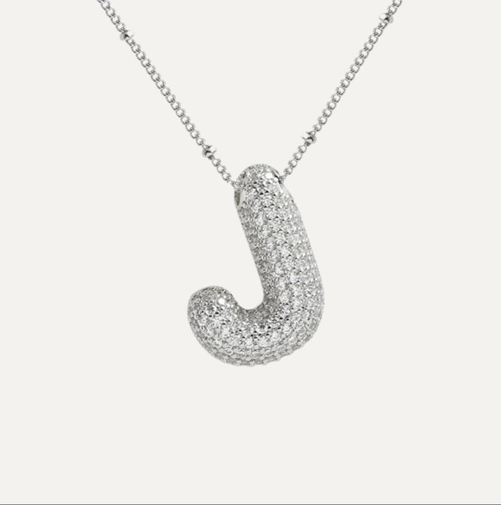 Savannah | Diamond Bubble Letter Halskette