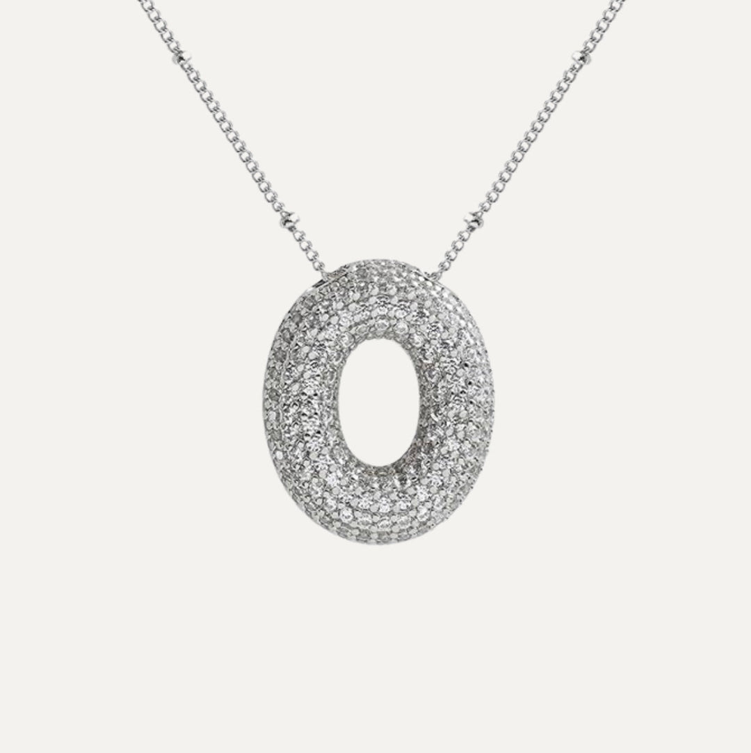 Savannah | Diamond Bubble Letter Halskette