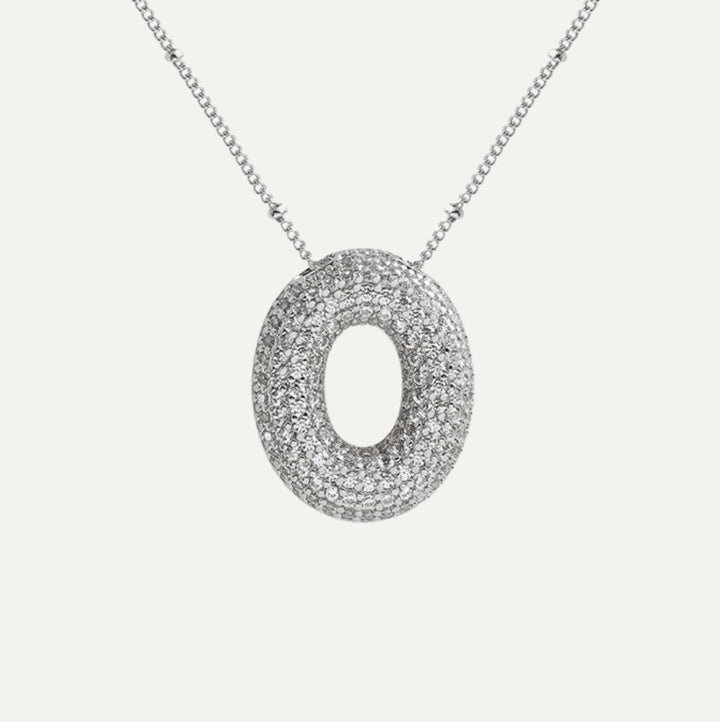 Savannah | Diamond Bubble Letter Halskette