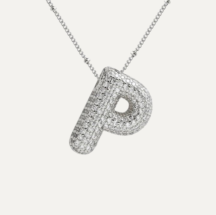 Savannah | Diamond Bubble Letter Halskette