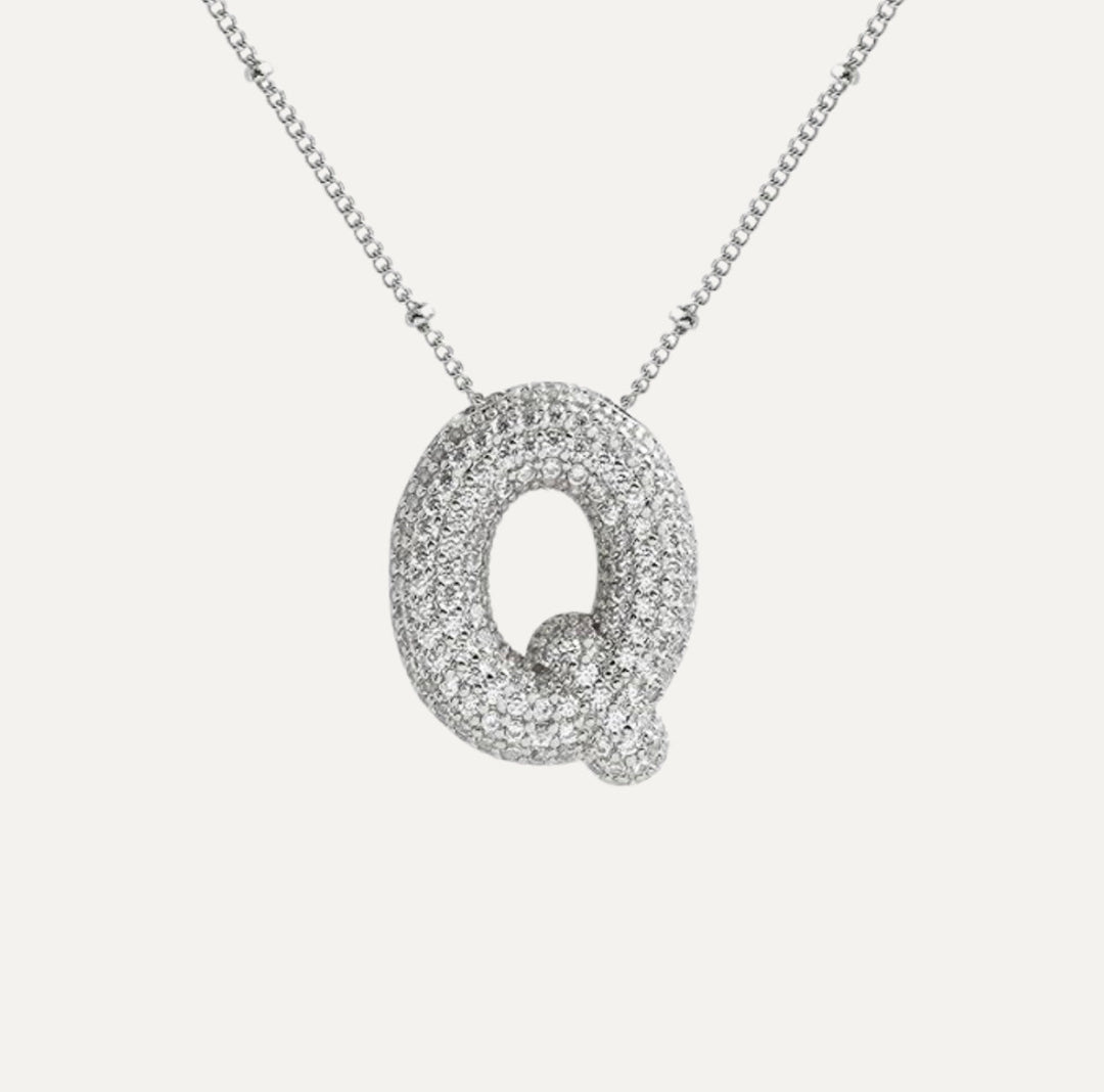 Savannah | Diamond Bubble Letter Halskette
