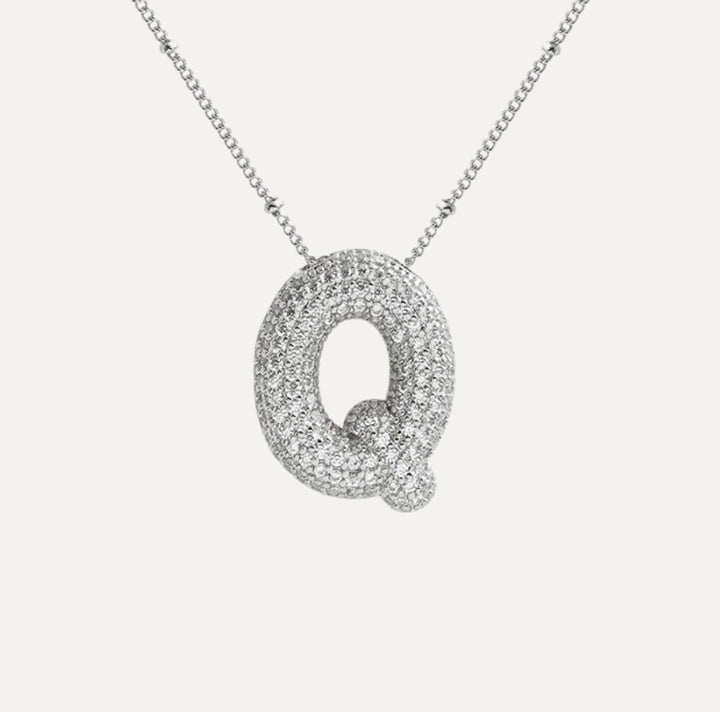 Savannah | Diamond Bubble Letter Halskette