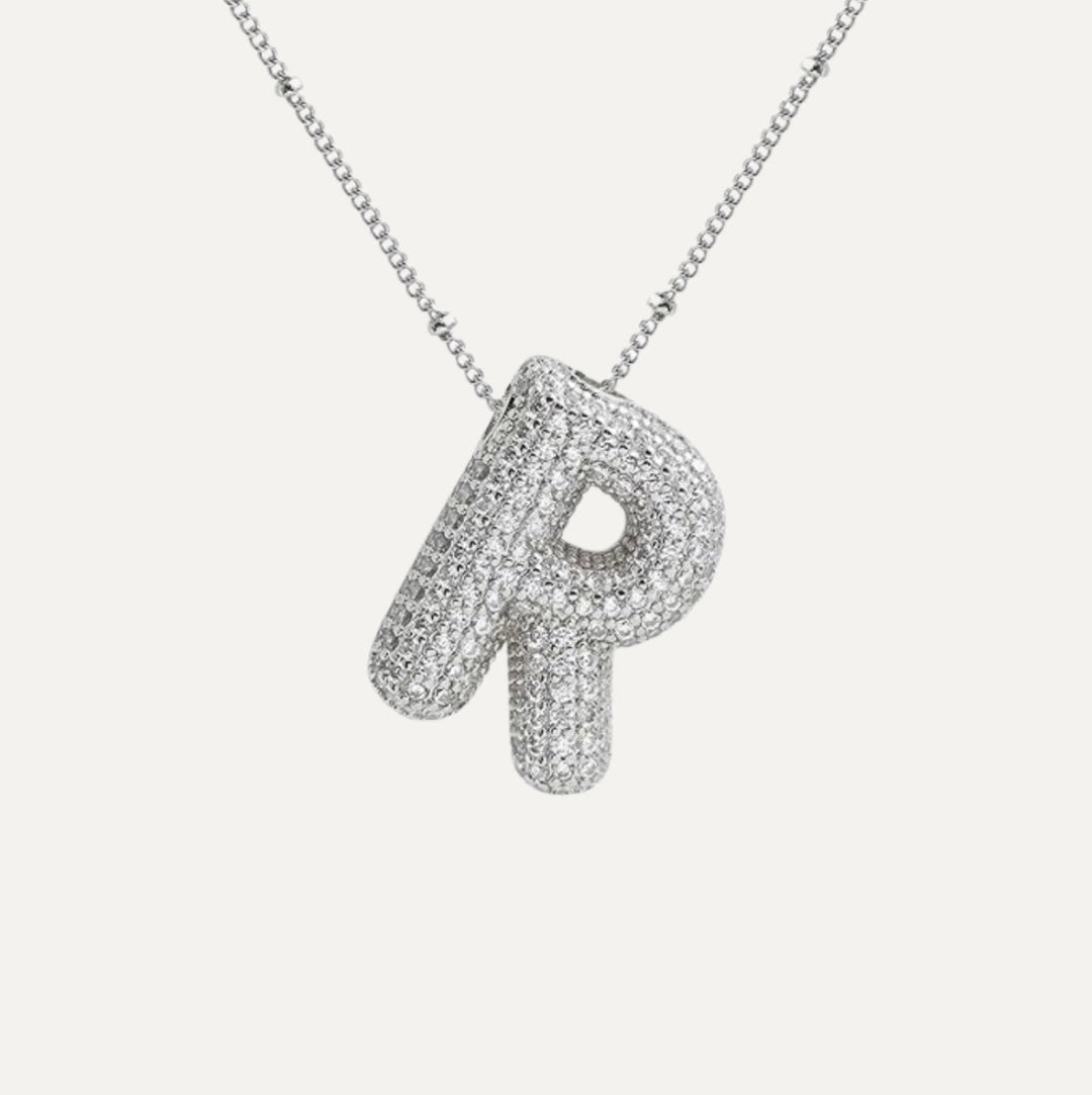 Savannah | Diamond Bubble Letter Halskette