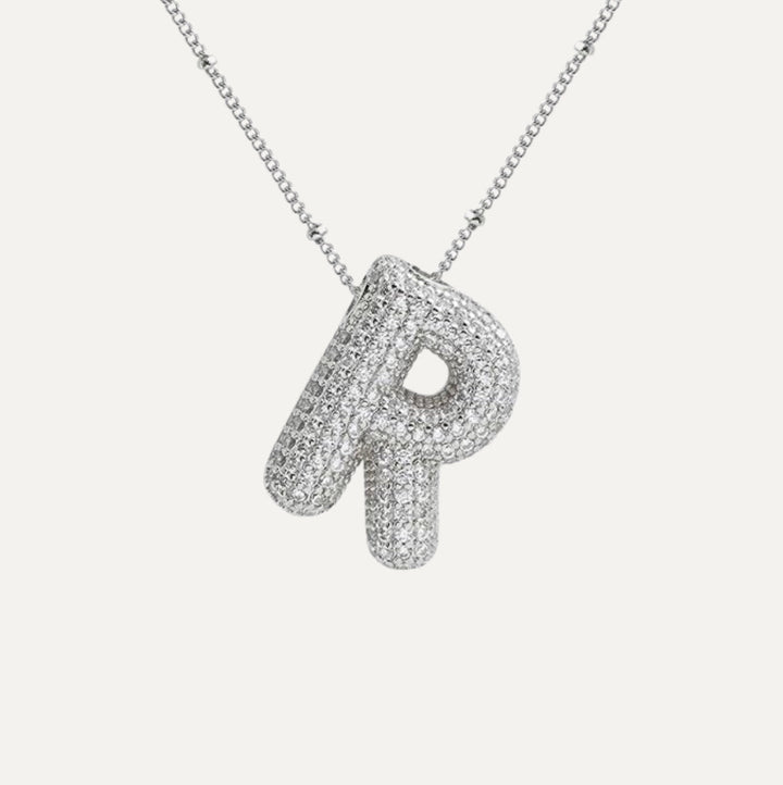Savannah | Diamond Bubble Letter Halskette
