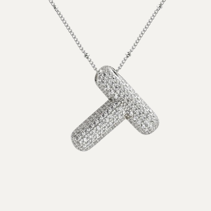 Savannah | Diamond Bubble Letter Halskette