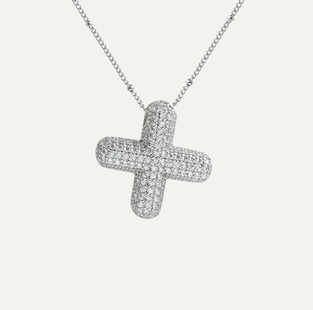 Savannah | Diamond Bubble Letter Halskette