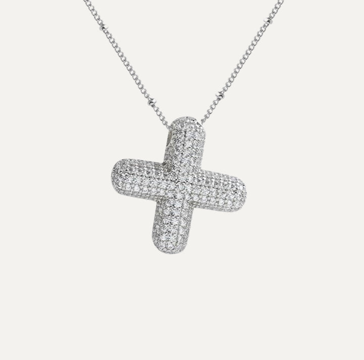 Savannah | Diamond Bubble Letter Halskette