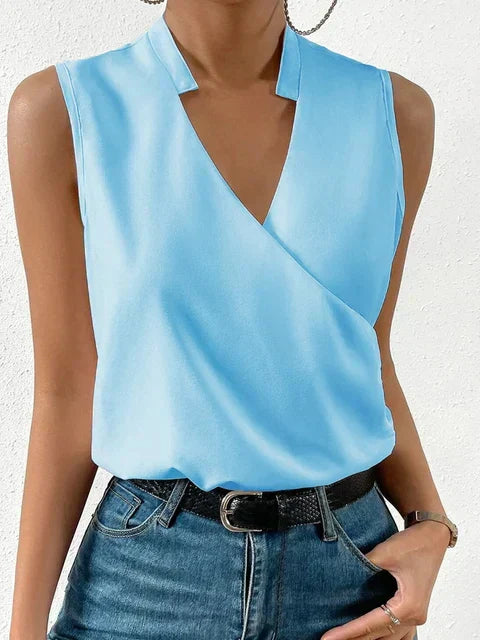 Esmée™ | Elegante Wickelbluse – Für zeitlose Raffinesse und Stil