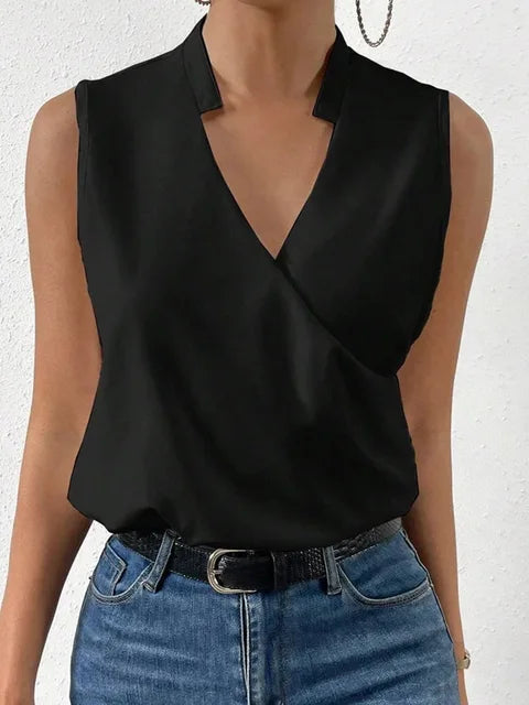 Esmée™ | Elegante Wickelbluse – Für zeitlose Raffinesse und Stil