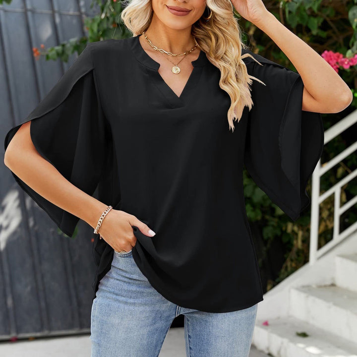 Claire™ | Elegantes Top mit V-Ausschnitt – Für zeitlose Eleganz und Komfort