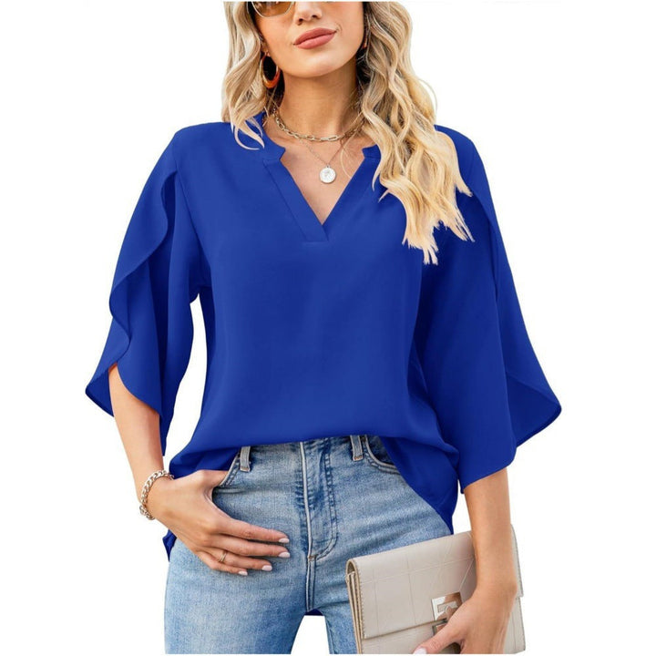 Claire™ | Elegantes Top mit V-Ausschnitt – Für zeitlose Eleganz und Komfort