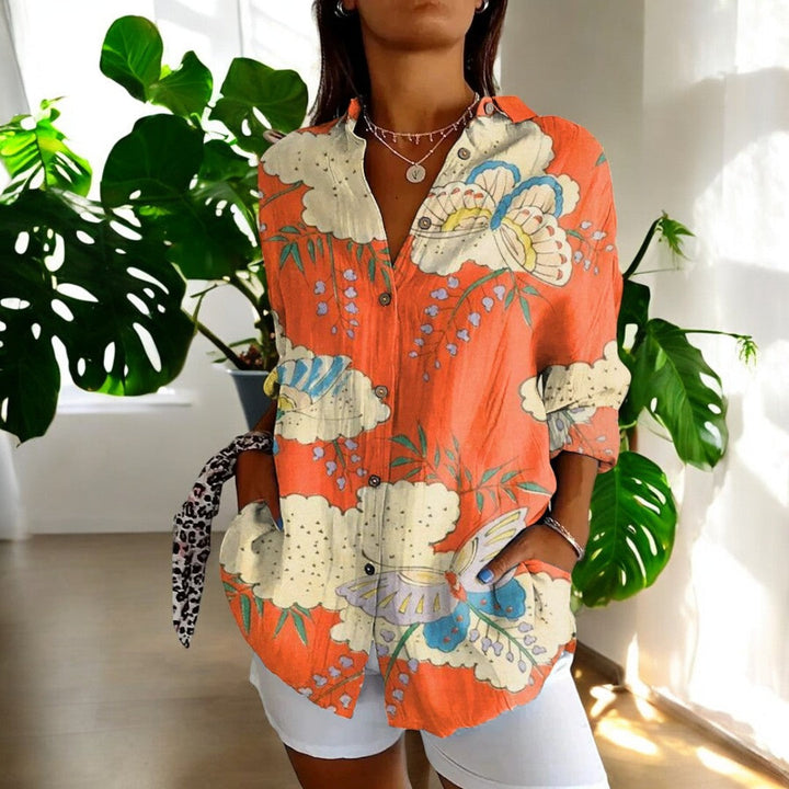Brooke™ | Blumenbluse – Für zeitlose Eleganz und floralen Charme