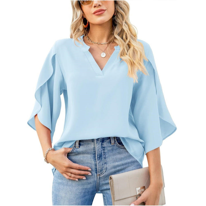 Claire™ | Elegantes Top mit V-Ausschnitt – Für zeitlose Eleganz und Komfort