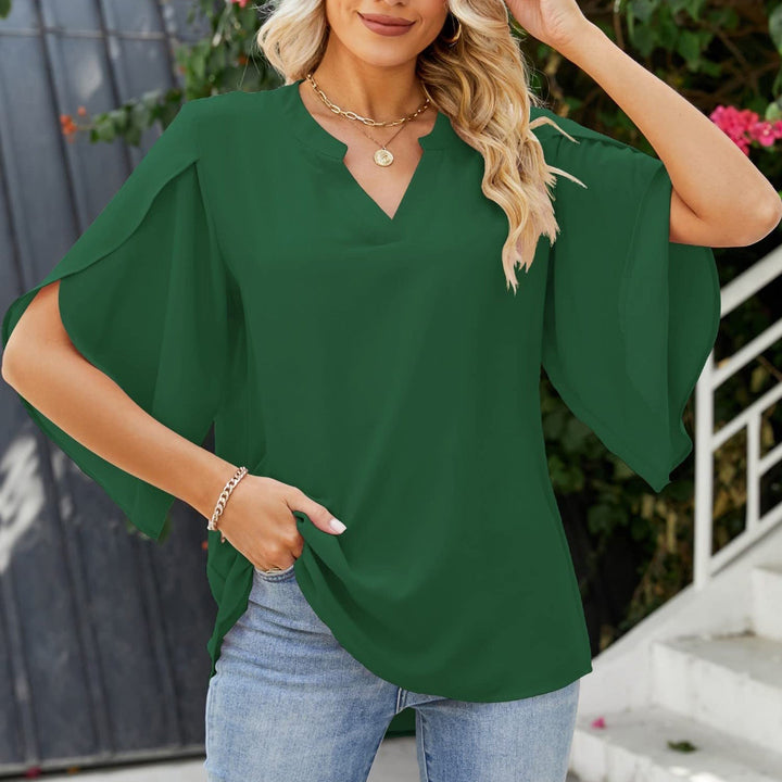 Claire™ | Elegantes Top mit V-Ausschnitt – Für zeitlose Eleganz und Komfort