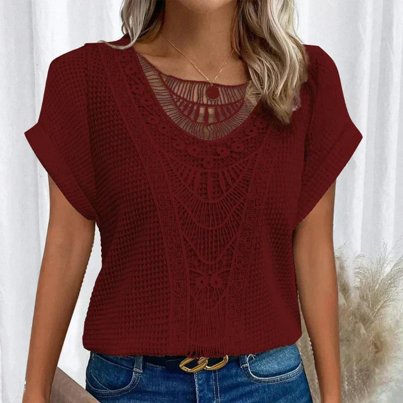 Ophélie™ | Stylische Bluse – Eleganz und Komfort für jeden Tag