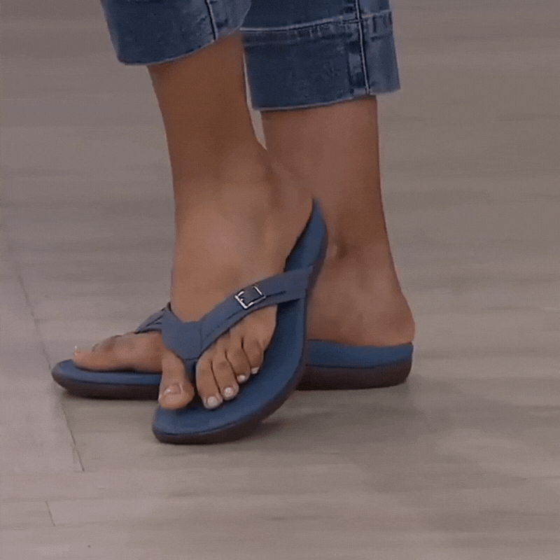 OrthoEase™ | Orthopädische Sommersandalen (50% Rabatt)