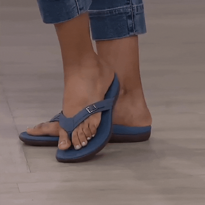 OrthoEase™ | Orthopädische Sommersandalen (50% Rabatt)