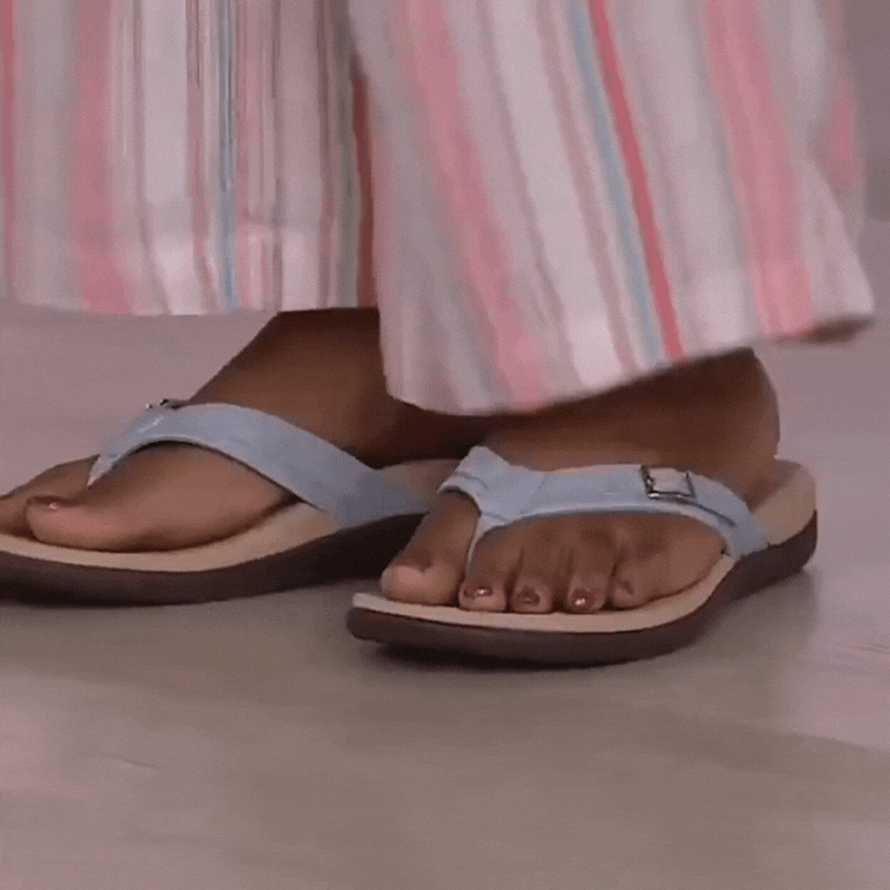 OrthoEase™ | Orthopädische Sommersandalen (50% Rabatt)