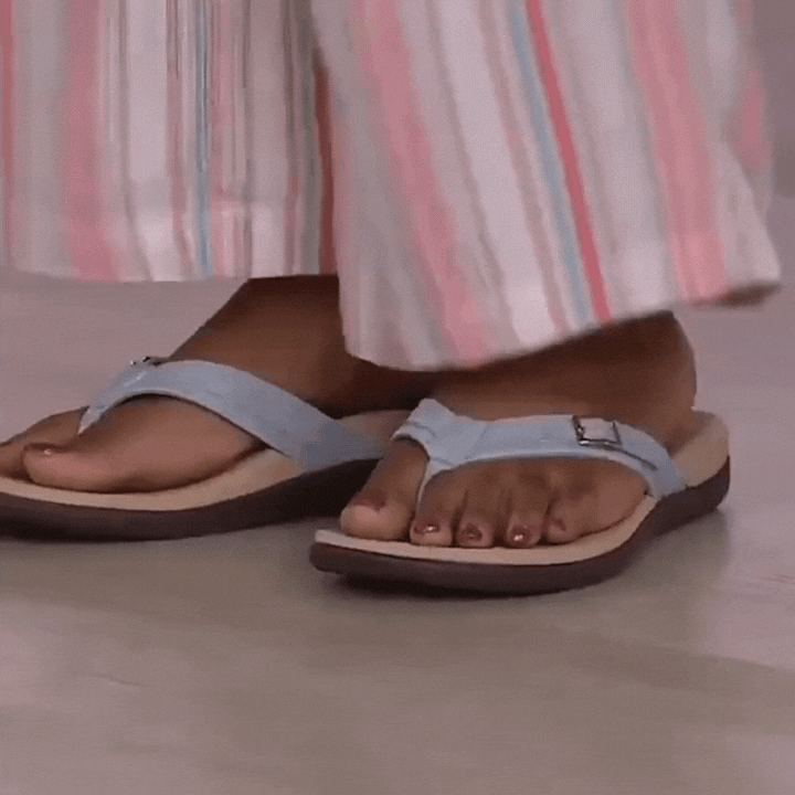 OrthoEase™ | Orthopädische Sommersandalen (50% Rabatt)