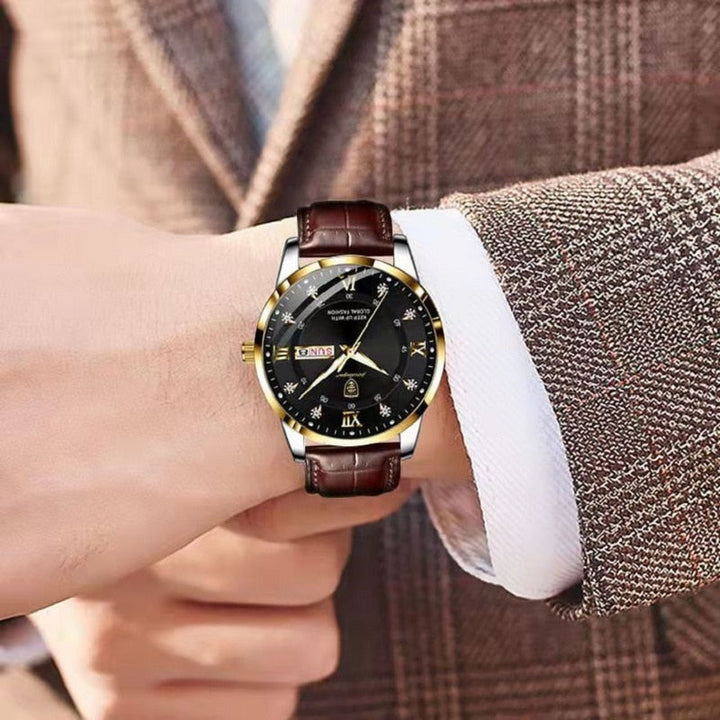 WASSERDICHTE HERRENUHR